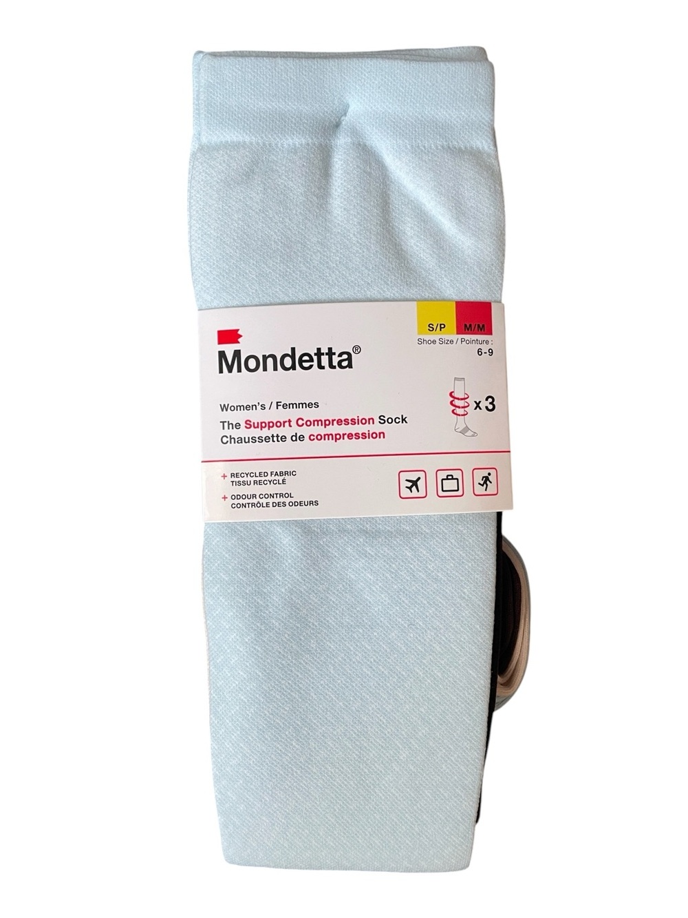 Mondetta - Women's Compression Socks, 3 Pairs